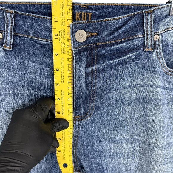 Kut From The Kloth NWT Women 16 Ankle Straight Leg High Rise Jeans Bum Friendly - Picture 10 of 16